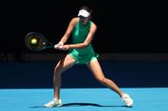 Renata Jamrichova at the 2024 Australian Open